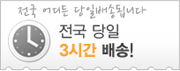 전국 당일 3시간 배송
